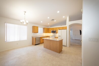Family room to kitchen