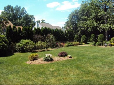 landscaped yard