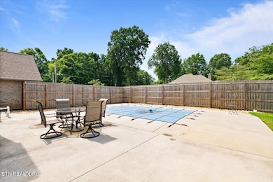 Pool and large entertaining area