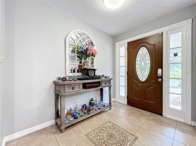 Interior front entry