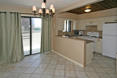 Kitchen and dining area
