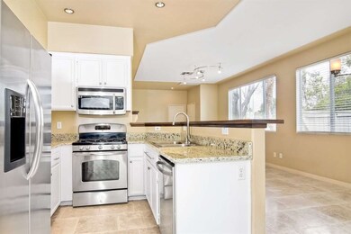 .... recently painted cabinetry with custom pulls/