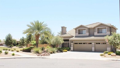 Left side of the home next to park