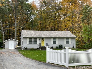 Paved driveway