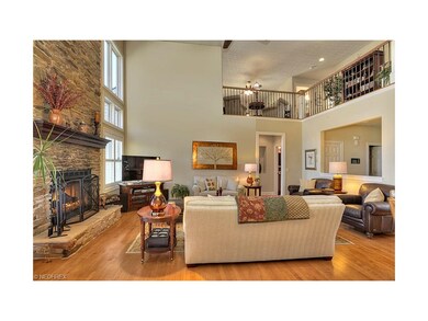 Alternate view of Great room with overlook upstair