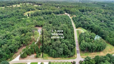 2.1-acre lake view corner lot