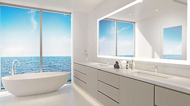 Artist's rendering bathroom
