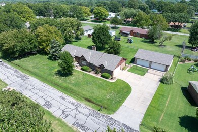 Fenced yard.
