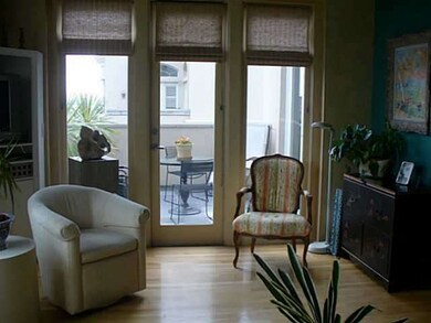 Balcony off living rm