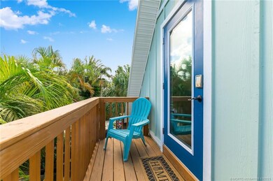 A treetop view awaits you as you enter the studio