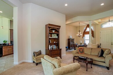 Looking towards front door