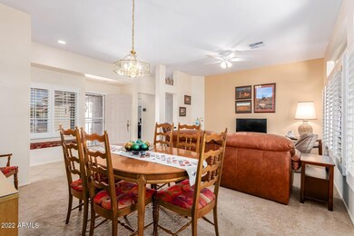 formal dining area