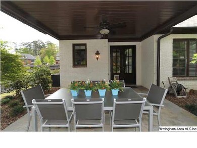Covered patio for quiet dinners or an evening with
