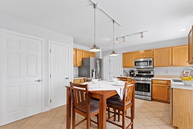 The kitchen has wonderful storage, with lots of ca