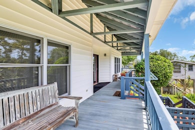 View of deck