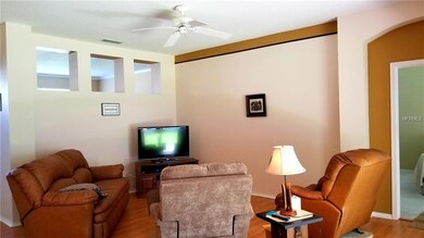 Family Room with Laminate Flooring.