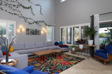 Greatroom with Plantation Shutters