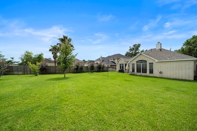 Huge backyard to host your next family event or in