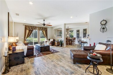 Open floor plan brings plenty of bright natural li