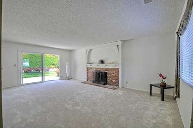 Living Room that opens to the back