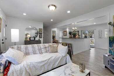 Living Room with view to kitchen