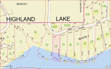 This plat map will give you the approximate size o
