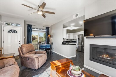 And another view of the living room, dining area and kitchen which is partly open to this space.