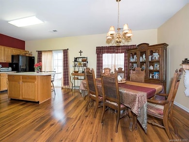 Open floor plan Kitchen and Dining room