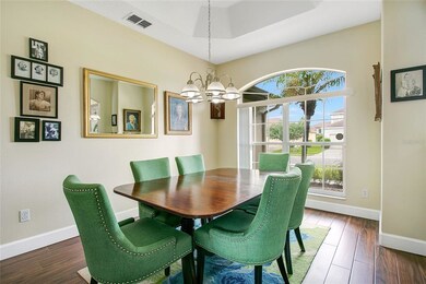 Formal dining room w/tray ceiling
