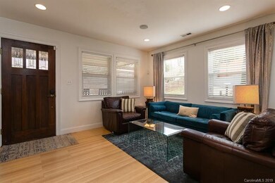 Main level living room light and bright.