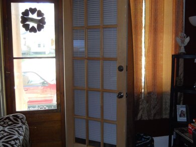 Looking at back porch