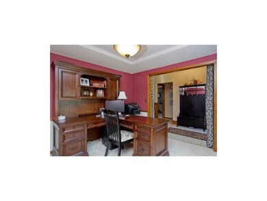 DINING ROOM BEING USED AS OFFICE.