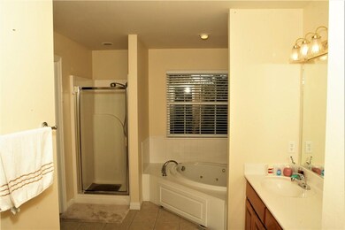 master bath with shower/and jetted tub