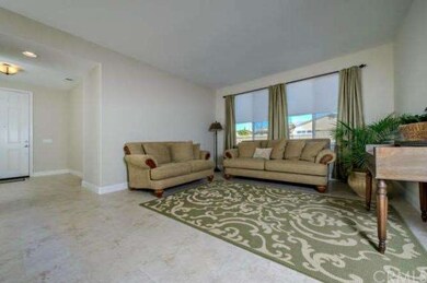 Living Room just off the central hallway.  