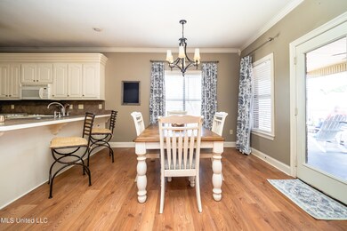Dining Area with Views of Backyard