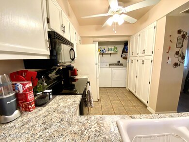 Kitchen with Laundry Closet and Pantries