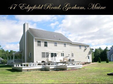 Exterior back with two level deck.