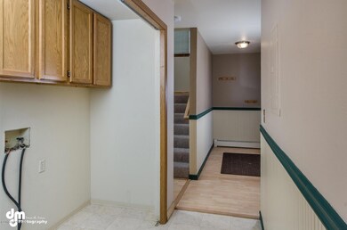 View from 1/2 Bath Laundry Area