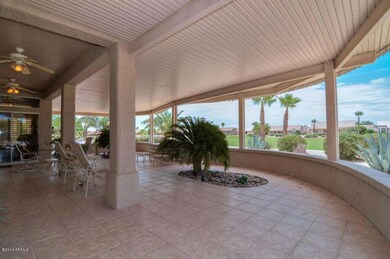 COVERED PATIO WITH GOLF COURSE VIEWS