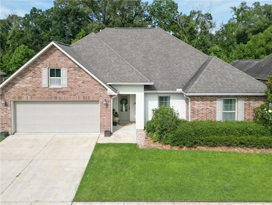 The home is situated on an oversized lot with 3 bedrooms and 2 baths.