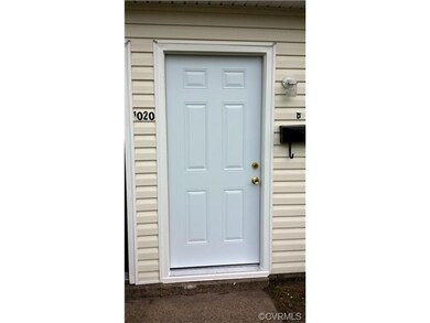 Front door (will be painted green)