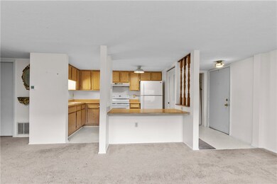 Living Room looking into kitchen