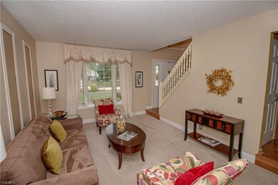 Formal Living Room with Bay Window