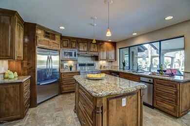 Tons of custom cabinetry