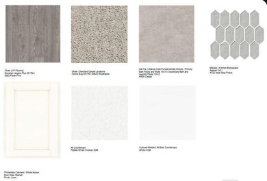 Design Selections - This home is currently under construction - selections are subject to change