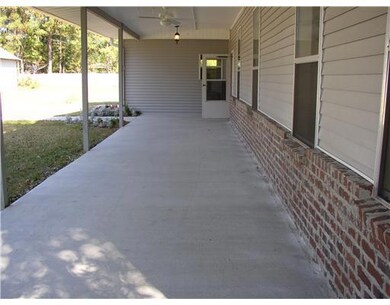 Patio/Deck. hUGE FRONT PORCH MEASURES 45 FT LONG W