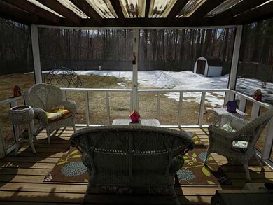 Covered Porch. Screened in porch...