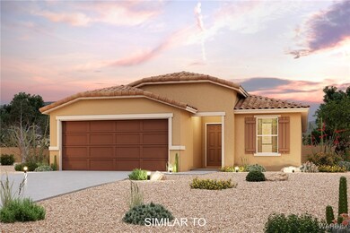 Mediterranean / spanish-style house with an attach