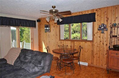 Family Room with access to rear deck