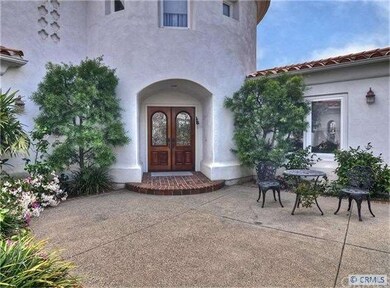 Entry courtyard